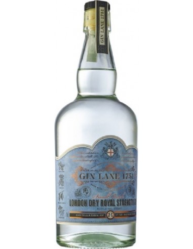 GIN LANE 1751 DRY ROYAL STRENGTH 70CL