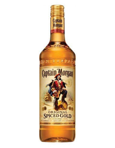 RON CAPITAN MORGAN SPICED GOLD 70CL