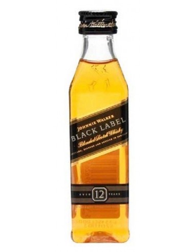 WHISKY J.  WALKER E. NEGRA MINIATURA