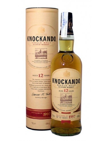 WHISKY KNOCKANDO 70CL
