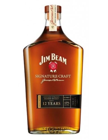 WHISKY JIM BEAM SIGNATURE CRAFT 12 AÑOS 70CL