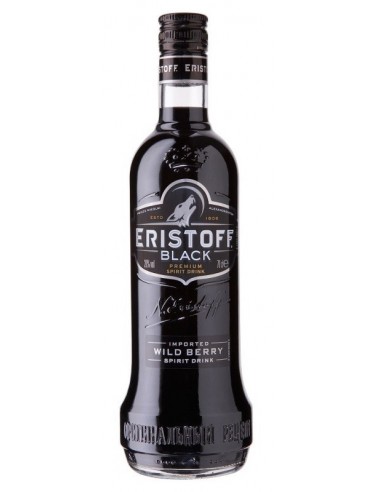 VODKA ERISTOFF BLACK 70CL